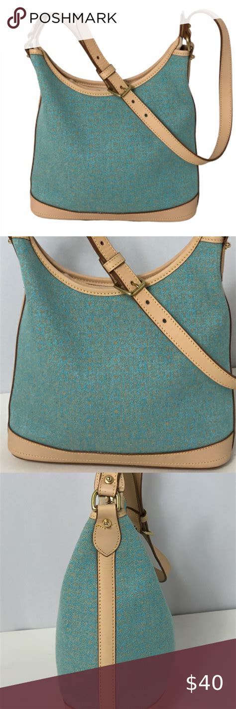 dooney and bourke turquoise handbag